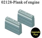 Small block Engine Mount, Purple Aluminum