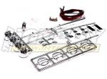 Roof Top Spot Light Set (4) LED White with Plastic Housing for 1/10, 1/8 & 1/5